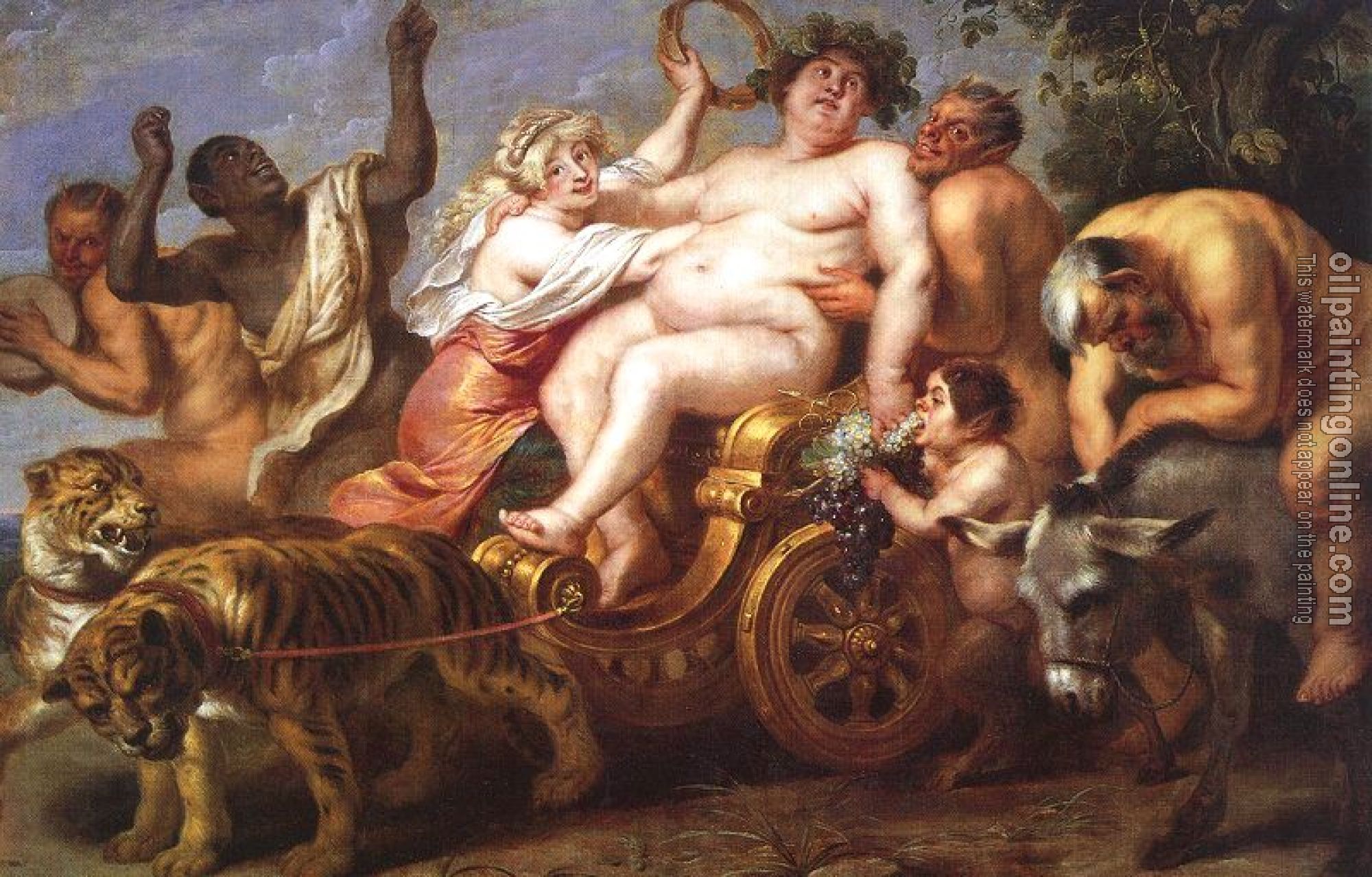 Vos, Cornelis de - The Triumph of Bacchus